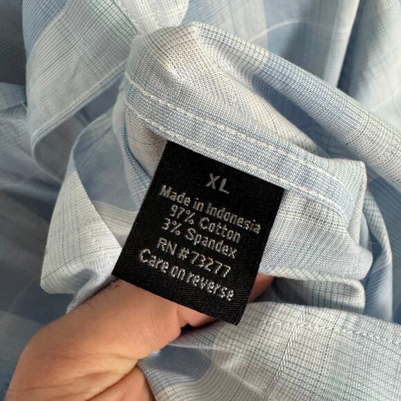 Apt 9 Stretch Slim Fit Button UP Shirt US Men's XL - Picture 7 of 8